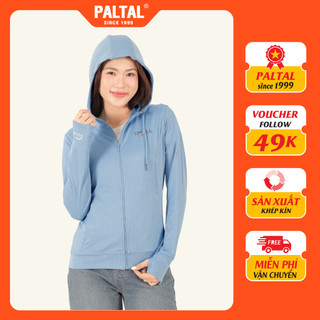 311p 1361 -  Áo Khoác Chống Nắng Nữ PALTAL Chất Poly Sọc Mỏng Nhẹ Tiện Dụng Che Nắng Toàn Diện
