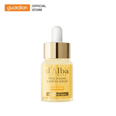 [HÀNG TẶNG KHÔNG BÁN] Tinh Chất Dưỡng Trắng Da D'Alba Vita Toning Capsule Serum 10ml