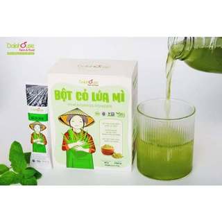 Bột cỏ lúa mì 100% nguyên chất Dalahouse (Hộp 20 gói)  Organic 100% Date mới