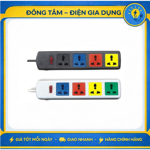 Ổ Cắm điện - Ổ cắm kéo dài Lioa loại 3m-5m 4D32N - 4D52N