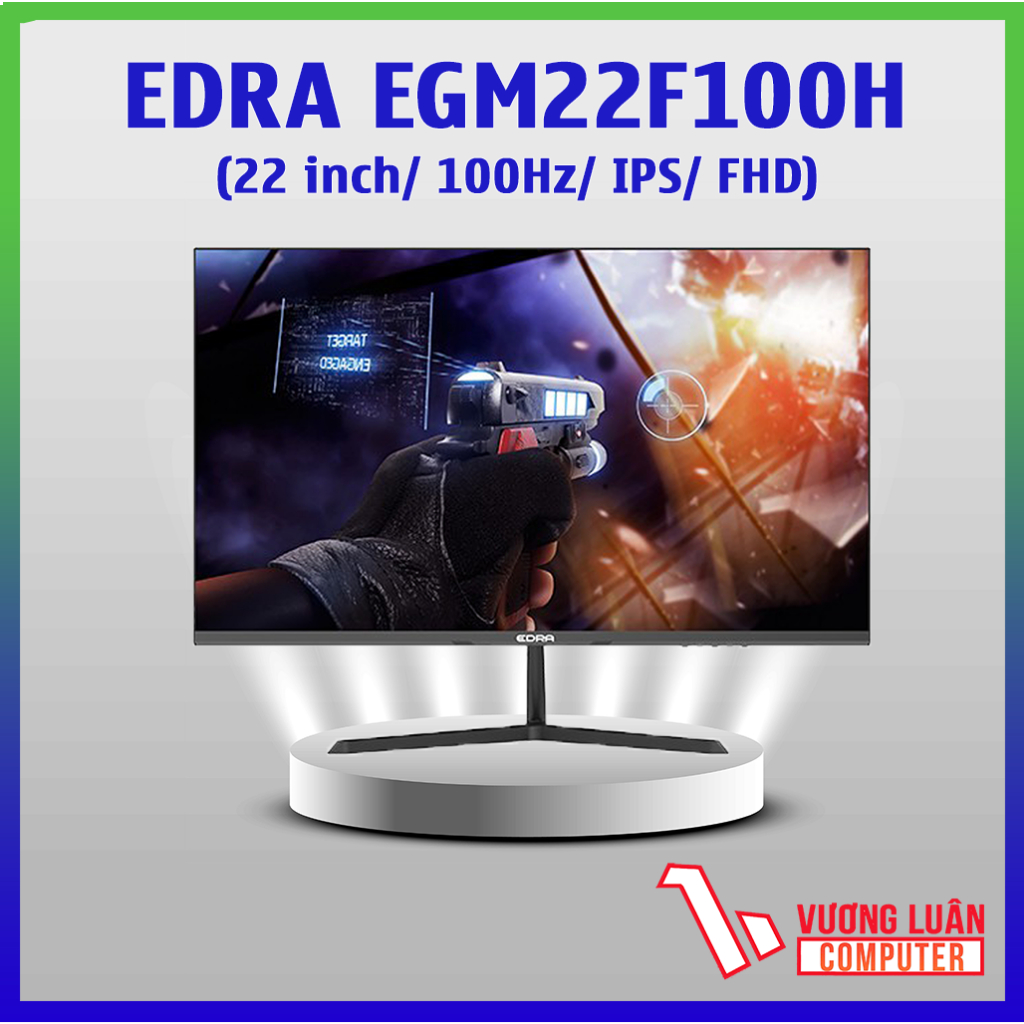 Màn hình Gaming EDRA EGM22F100H 22 inch FullHD 100Hz Chính Hãng Full.Vat