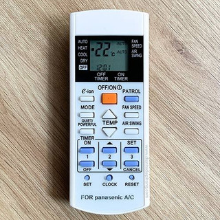 Điều khiển remote máy lạnh Panasonic e-ion 2 chiều - Bh đổi mới