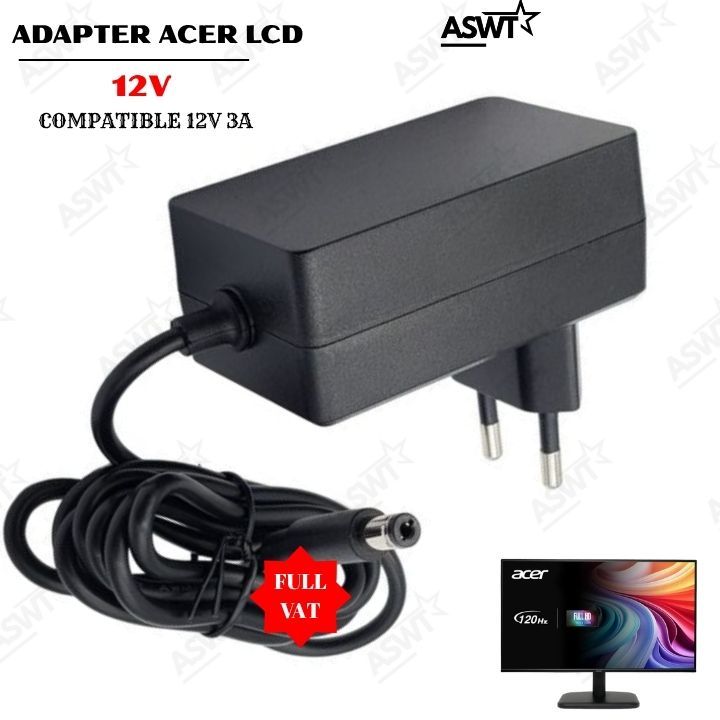 Cục nguồn màn hình máy tính Acer  EK271G EK271 EK271U 27inch 12V - FULL VÁT