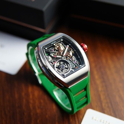 Đồng hồ đeo tay nam I&W Carnival 768G-S6 Kính chống xước,Chống nước ,Bảo hành chính hãng,Máy cơ(Automatic),mặt hình ngựa