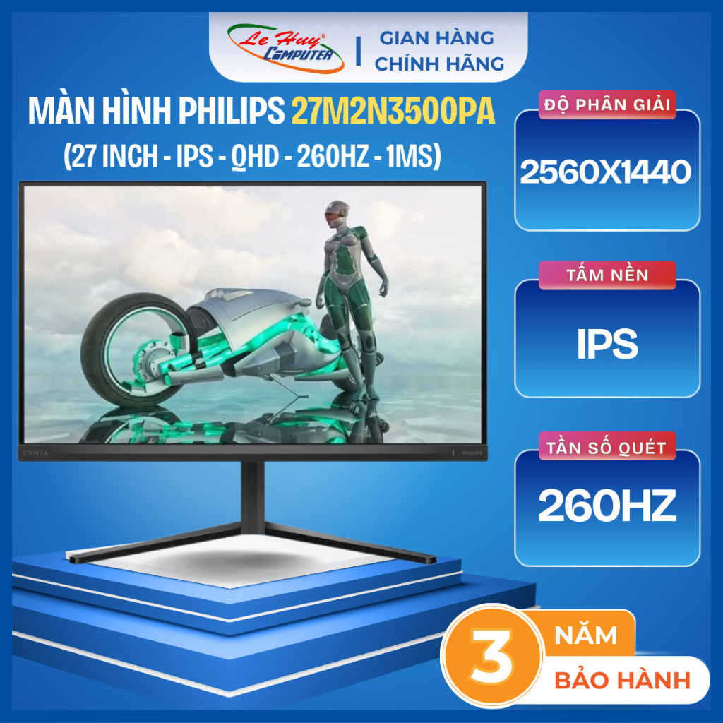 Màn hình Gaming Philips 27M2N3500PA 27 inch - Hàng Chính Hãng