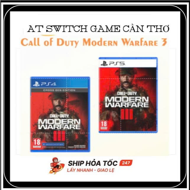 Đĩa chơi game Call of Duty Modern Warfare 3 cho Playstation