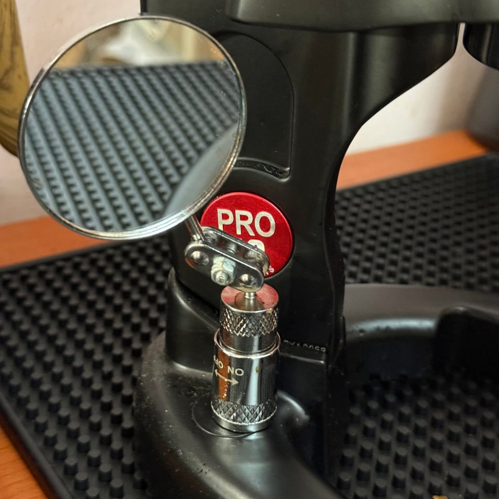 Gương soi espresso phù hợp cho Flair 49 Pro/ 58 V3/ máy pha có hít nam châm