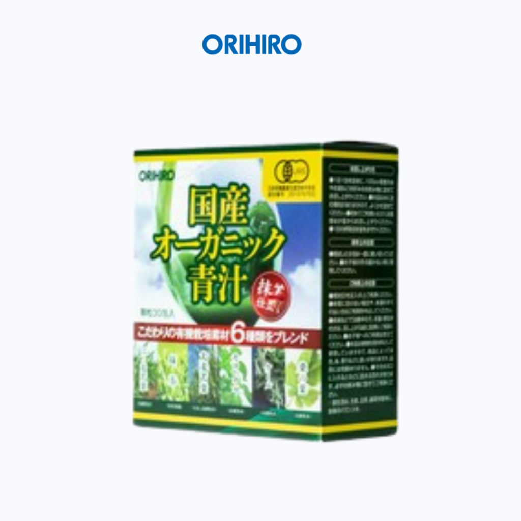 Bột rau xanh Aojiru bổ sung chất xơ Orihiro 30 gói
