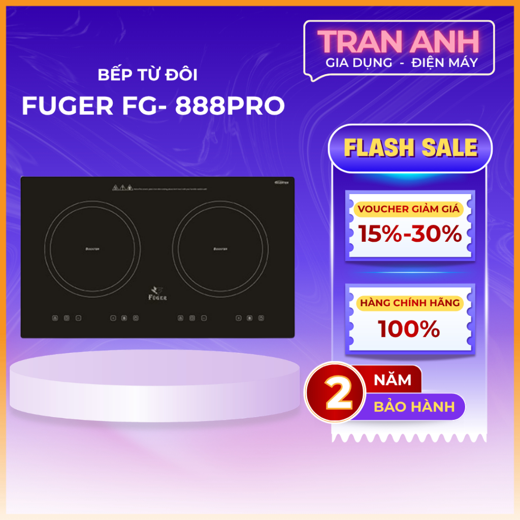 Bếp Từ Fuger FG 888PRO | FUGER 225T | BẢO HÀNH 2 NĂM