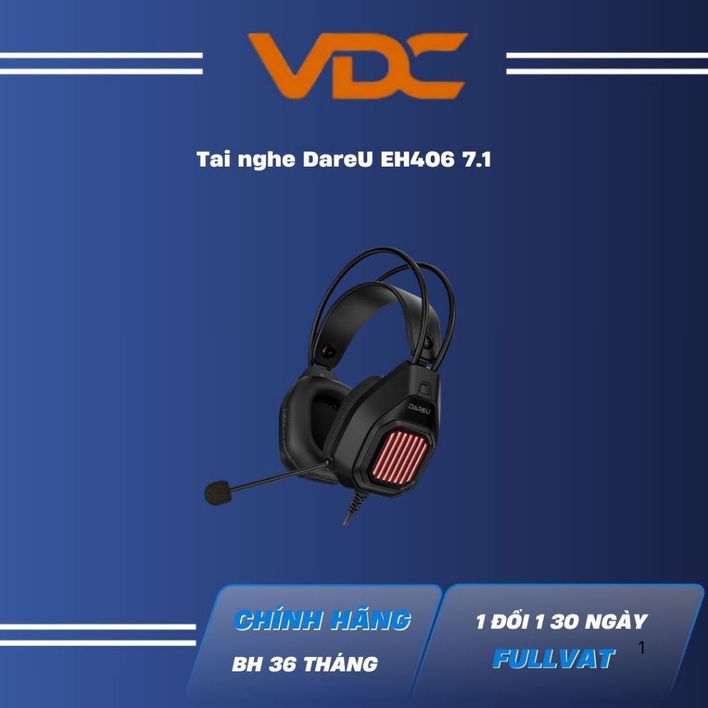 Tai nghe DAREU EH406 (MULTI-LED)