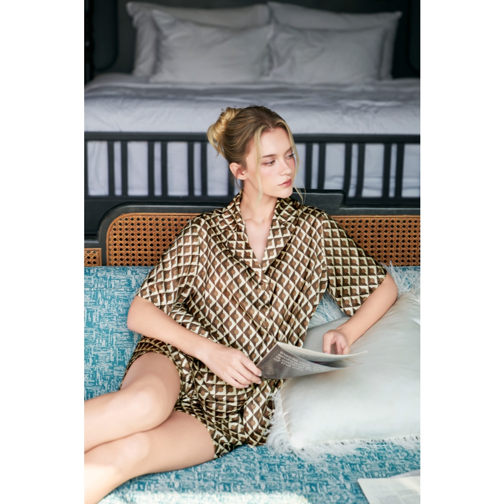 BỘ NGỦ NỮ CHÍNH HÃNG BAMBI - Set Pyjamas 1365