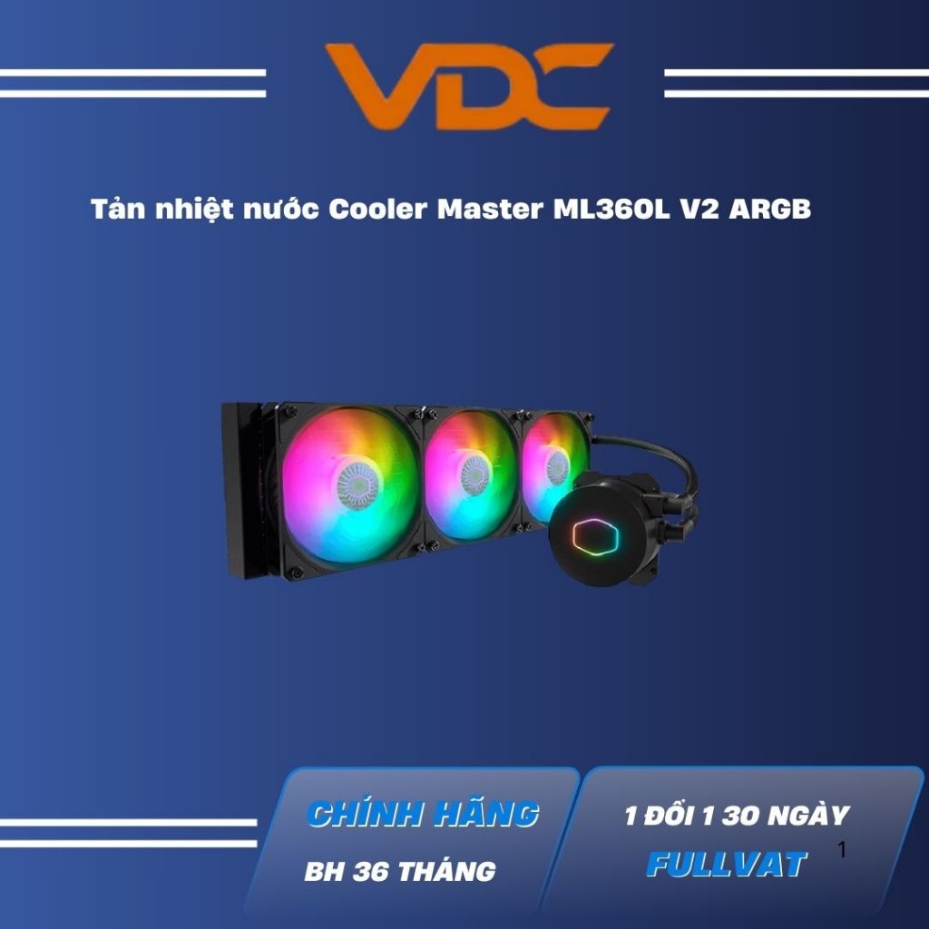 Tản nhiệt AIO Cooler Master MASTERLIQUID ML360L V2 ARGB
