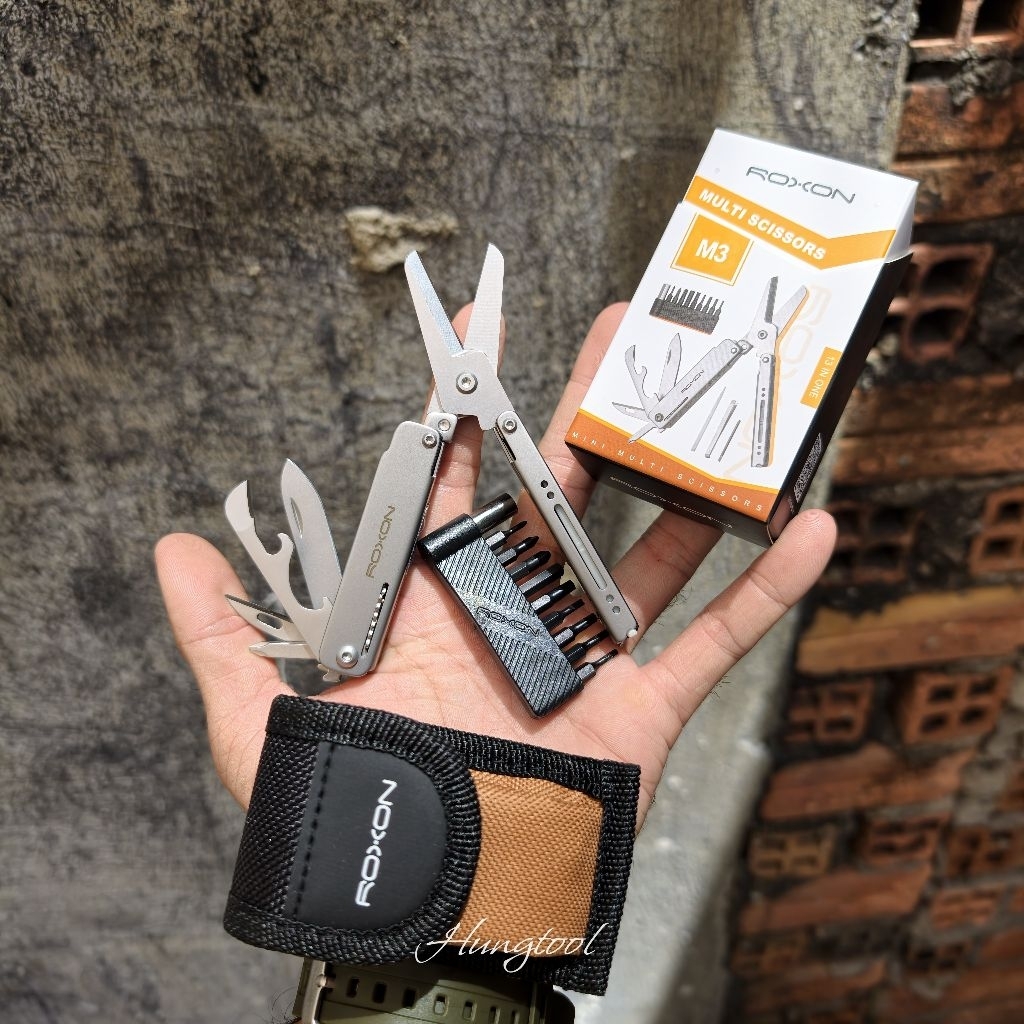Kéo Mini đa năng Roxon M3 - 13in1