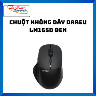 Chuột Không Dây Dareu LM165D Đen/ Trắng/ Hồng - Hàng Chính Hãng