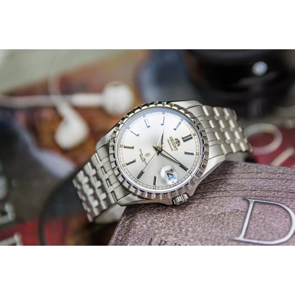 Đồng Hồ Nam Orient Oyster SER20002W0 Automatic Size 40 White Sapphire Like New