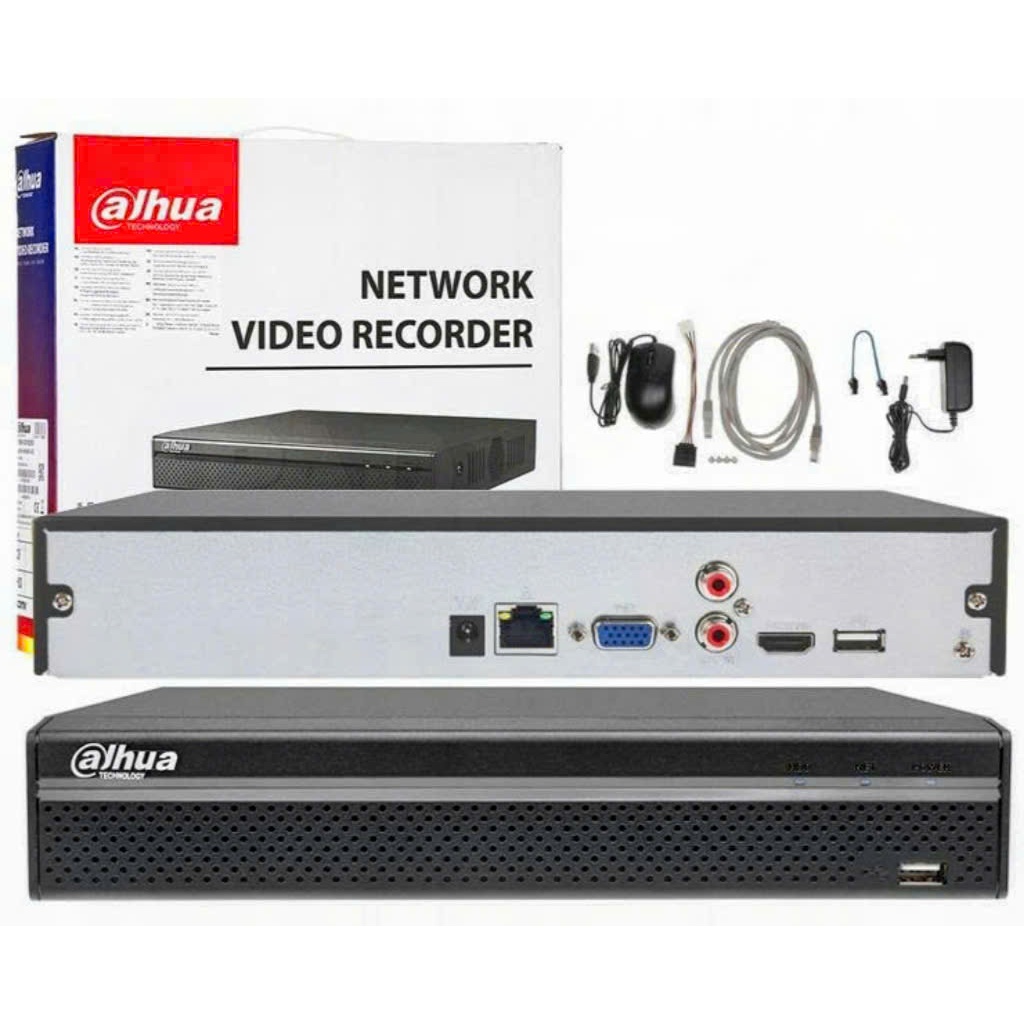 Đầu Ghi Hình Dahua DHI-NVR4108HS-4KS3 8 Kênh IP Hỗ Trợ Camera 4K Xem Qua Điện Thoại