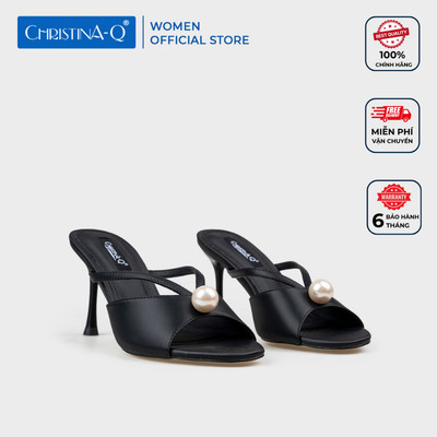 Guốc Nữ Gót Trụ CHRISTINA-Q GUN133I