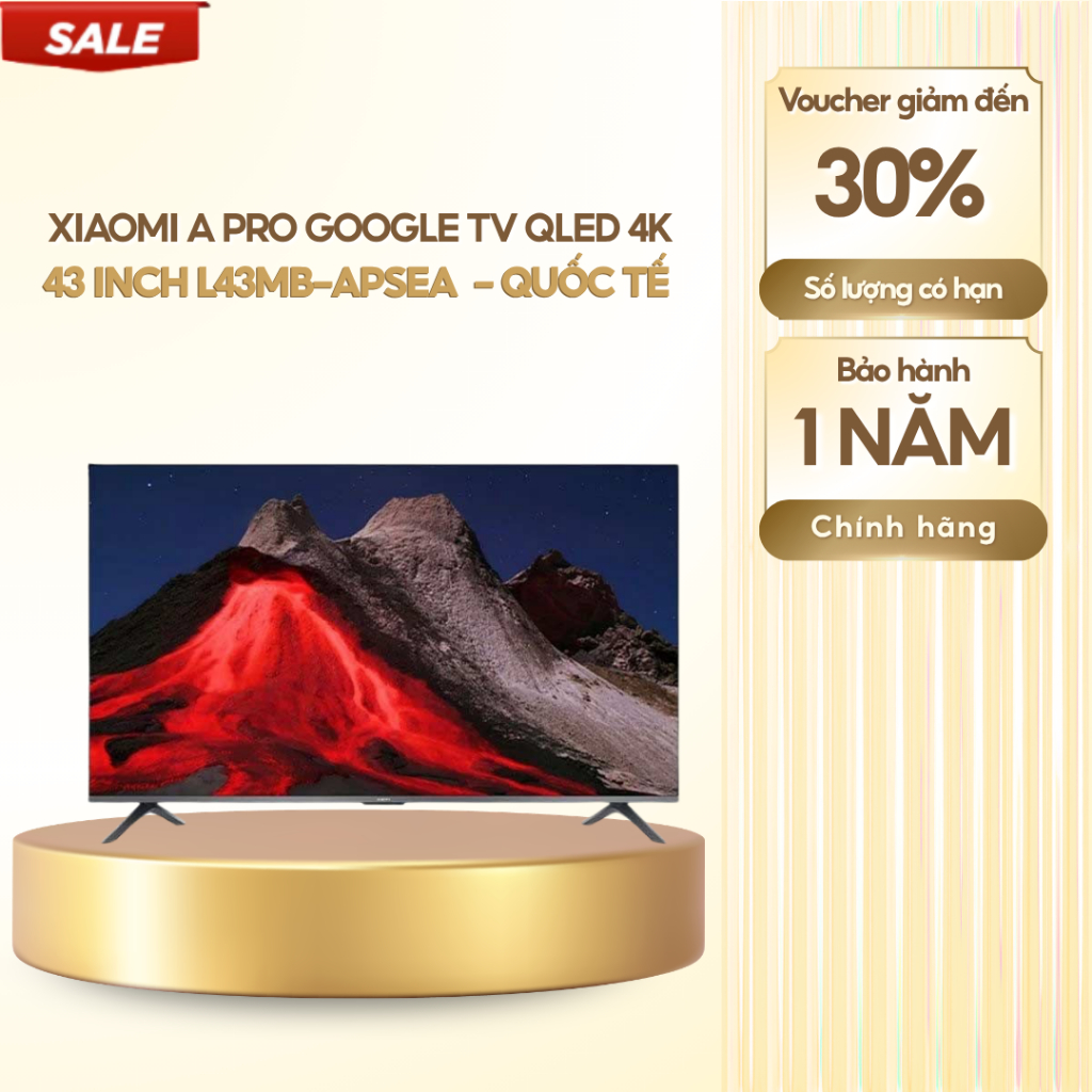 Google Tivi Xiaomi A Pro 43 2026 L43MB-APSEA -Bản Quốc Tế