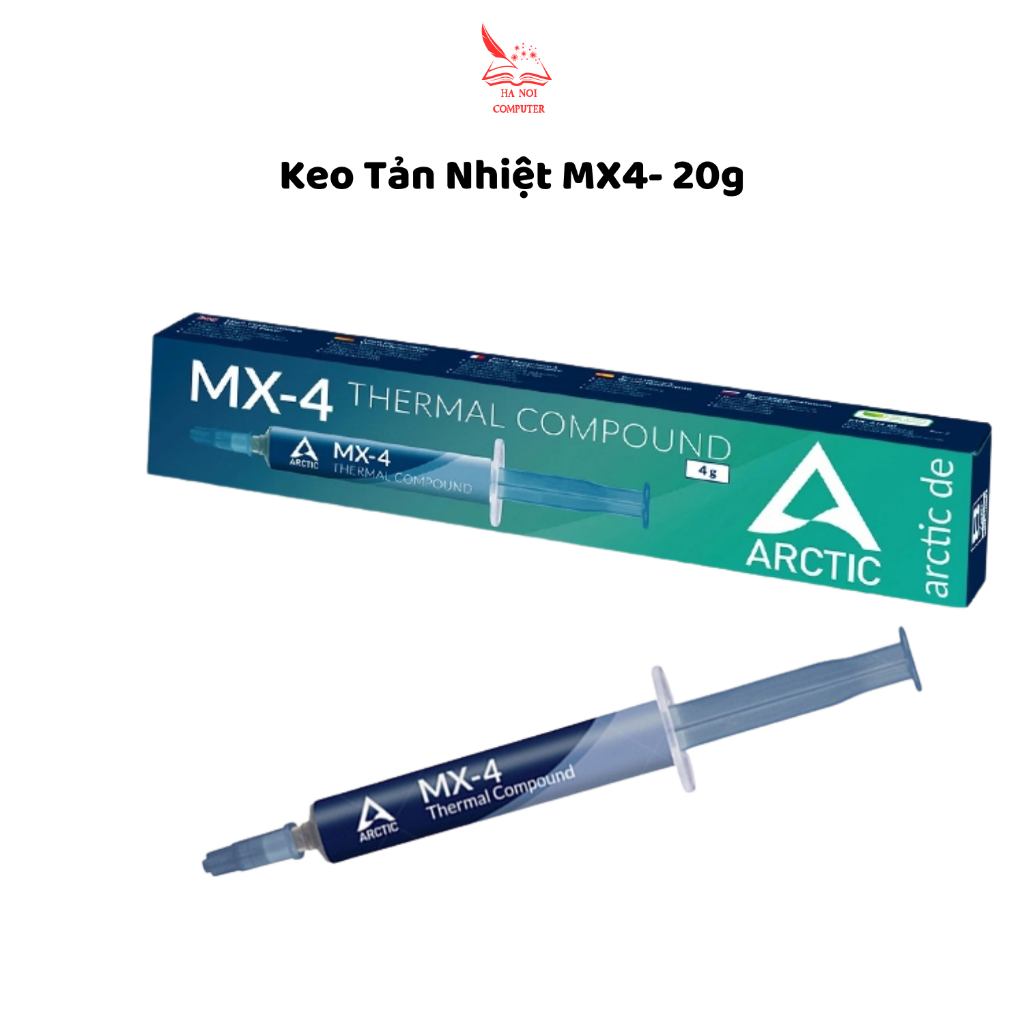 Keo Tản Nhiệt CPU MX6-20g, Mx4-4g Keo Làm Mát Chip Cho Những Máy Chơi Game, Làm Đồ Họa, Độ Dẫn Nhiệt