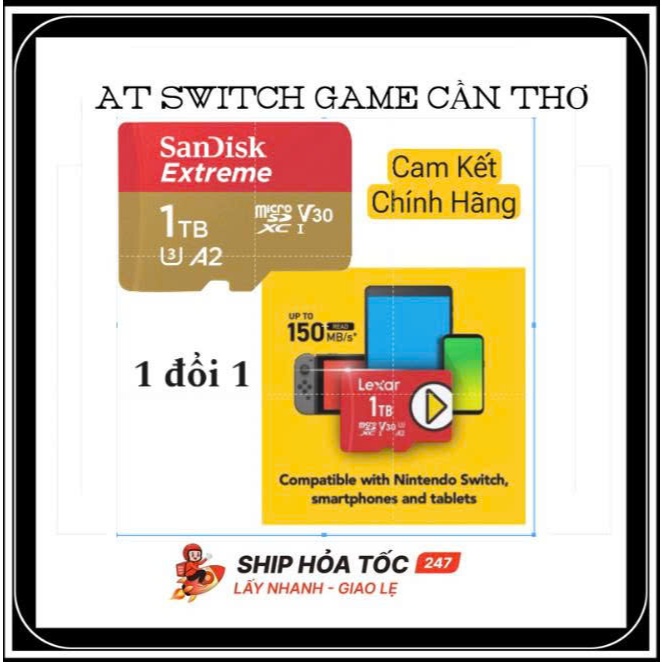 Thẻ nhớ - Sandisk - Lexar Chính hãng