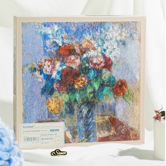 [HÀNG CÓ SẴN] YOUTHWILL PUZZLE 500pcs BOUQUET DE FLEURS