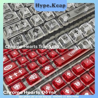 Keycap Chrome Hearts Xuyên Led Cherry Profile