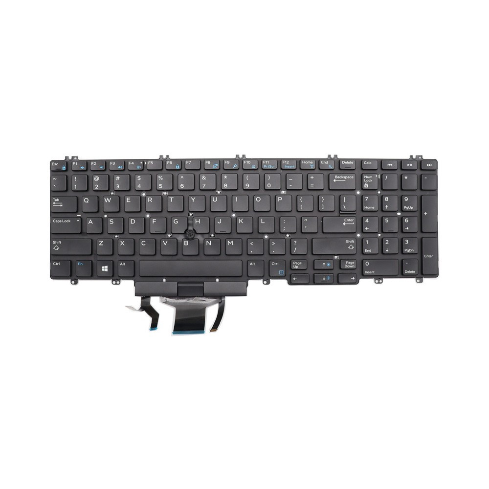 Bàn Phím Keyboard Laptop Dell Precision 7530 M7530 M7730 17 7730 7540 7740 E7530 M7530 Có Led Chuột
