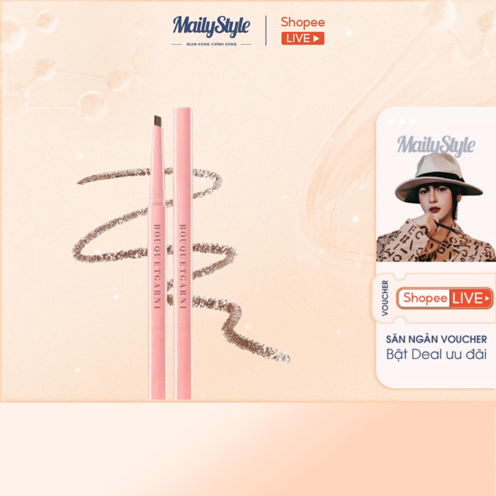 C70_ Chì kẻ mày Bouquet Gami Auto Slim Eye Brow Pencil