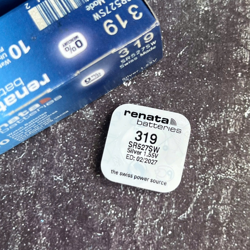[ HỎA TỐC ] Pin RENATA SR527SW SR527 527 319 Hàng Chuẩn Thụy Sỹ