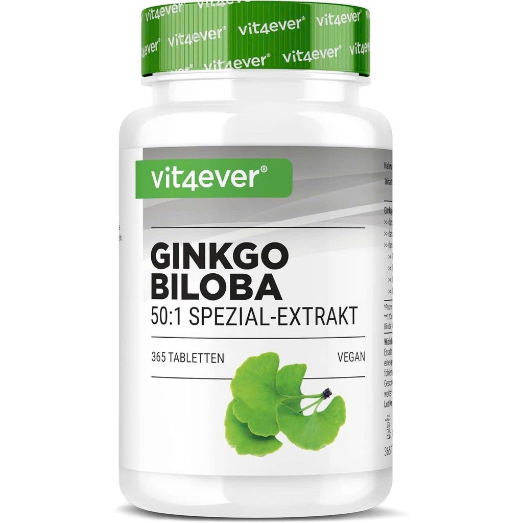 🧠 GINKGO BILOBA liều cao 6000mg của VIT4EVER