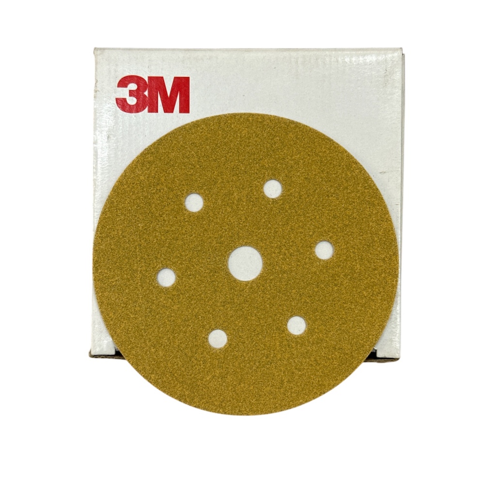 Nhám dĩa tròn 3M Hookit gold  6 inch độ nhám P320