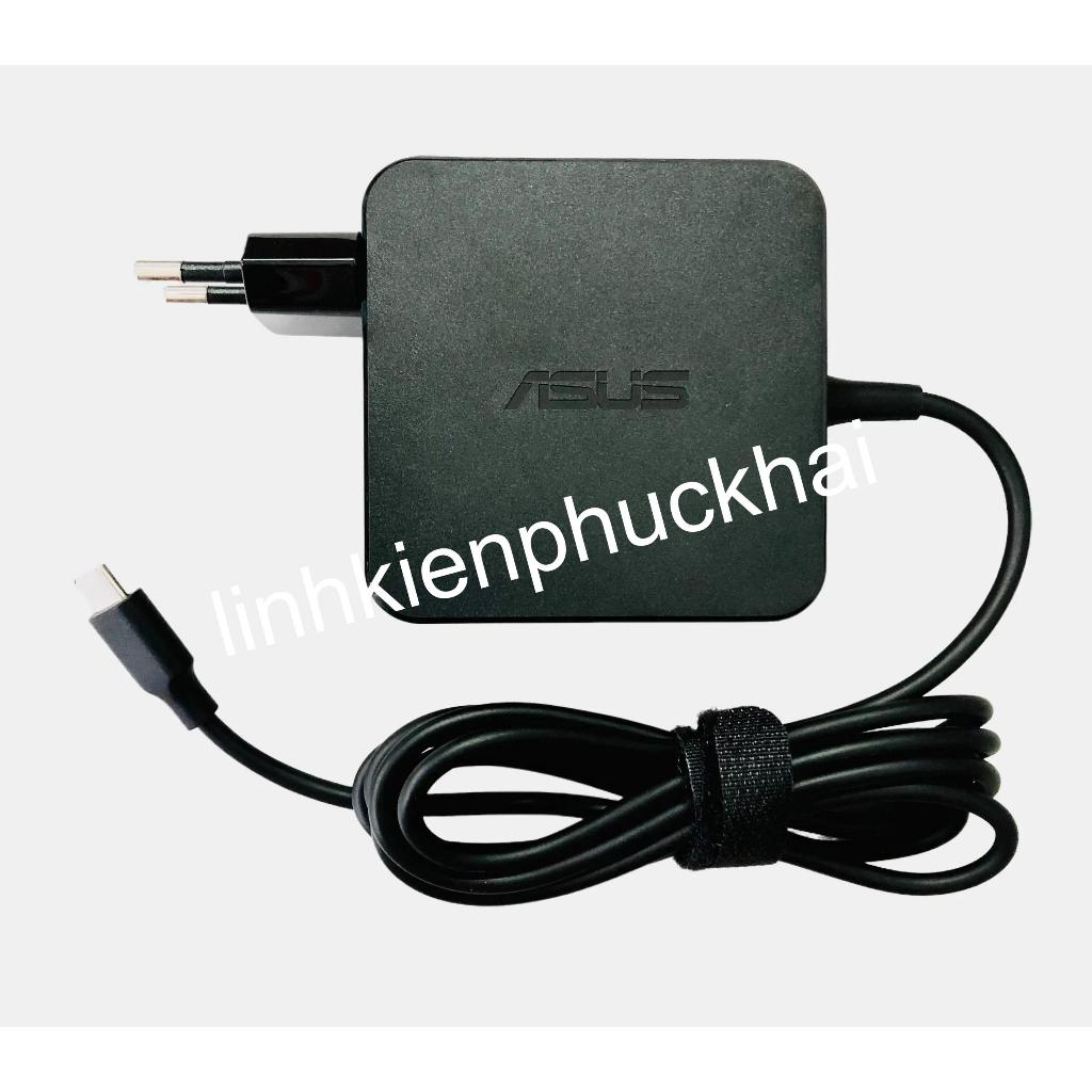 Sạc laptop Asus B1402CBA B1502CBA B1402CGA B1502CGA B1402CVA B1502CVA 20V - 3.25A 65W Type C (Cục Vu