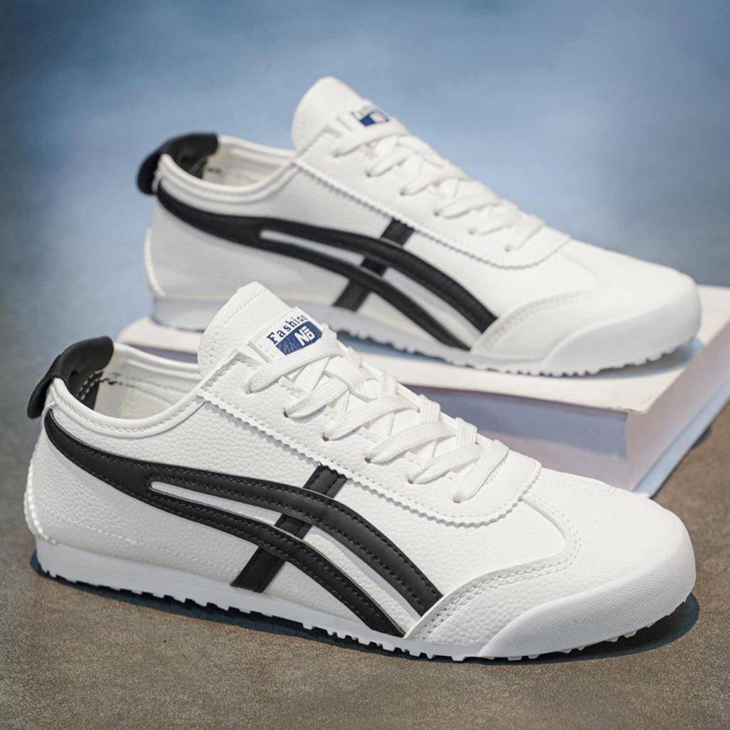 Giày sneaker nam LAKINTA giày thể thao nam đế cao su nguyên khối LKT19