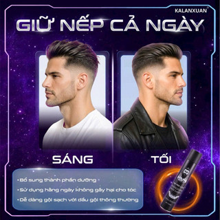 Combo 5 Chai Gôm Xịt Tóc KALANXUAN 420ML – Giữ Nếp Siêu Cứng, Nhanh Khô, Không Bết Tóc, Tạo Kiểu Nam Nữ