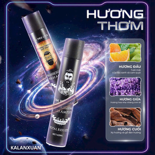 Combo 5 Chai Gôm Xịt Tóc KALANXUAN 420ML – Giữ Nếp Siêu Cứng, Nhanh Khô, Không Bết Tóc, Tạo Kiểu Nam Nữ