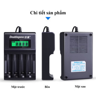 Bộ sạc pin sạc aa ,aaa doublepow