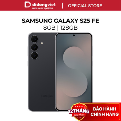 Điện Thoại Samsung Galaxy S25 FE 5G 8GB | 128GB - 6.7", Exynos 2400 10 nhân - Hàng Chính Hãng