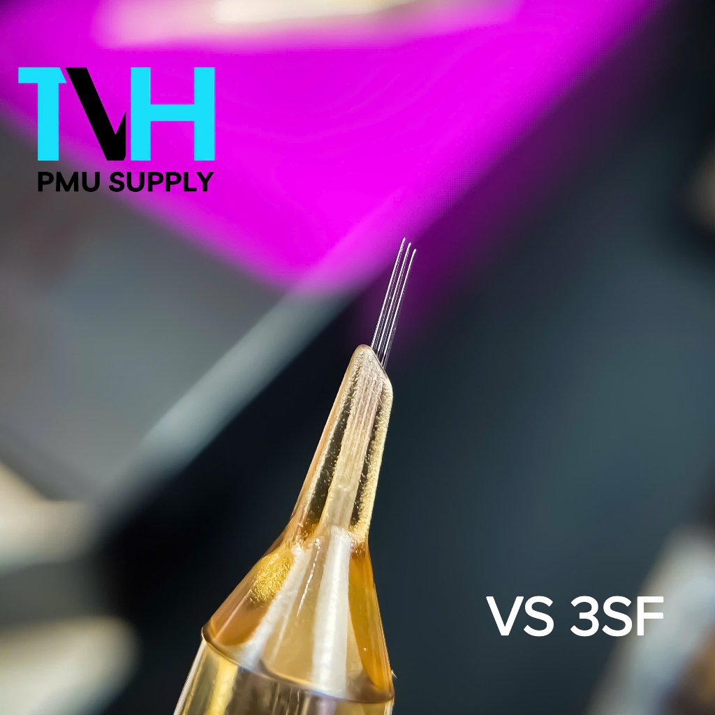 Kim Pen VS 3SF Và 5SF - Kim Pen VS V-SELECT EZ TATTOO - Hộp 20 Cây - Phun Môi - Thêu Sợi | DCPX TVH