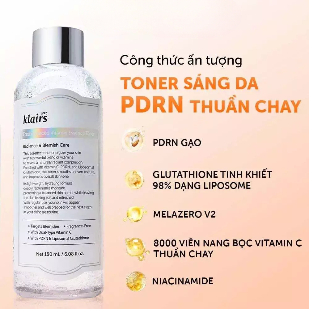 Ảnh 8 của Nước Hoa Hồng Klairs Supple Preparation Unscented Toner không mùi, làm dịu, cấp ẩm, cân bằng PH