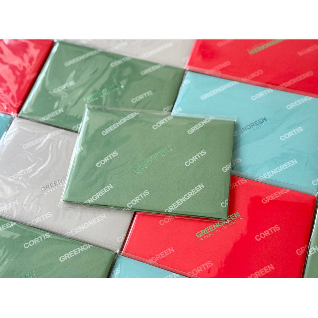 Bộ ảnh album CORTIS- GREENGREEN (phiên bản Weverse)