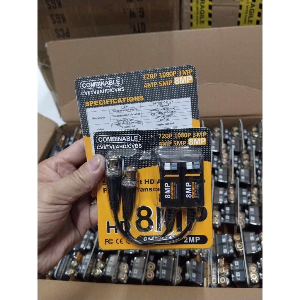 Balun camera bấm 8MP chuyên dùng cho camera.