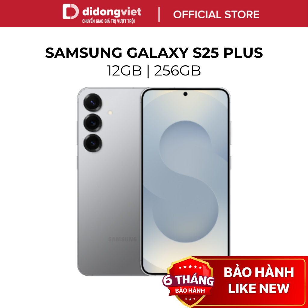 [Like New] Điện thoại Samsung Galaxy S25 Plus 5G 12GB | 256GB - Màn hình 6.7"120Hz - Hàng Chính Hãng