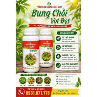 BUNG CHỒI VỌT ĐỌT CÂY ĂN TRÁI (chai 500ml)