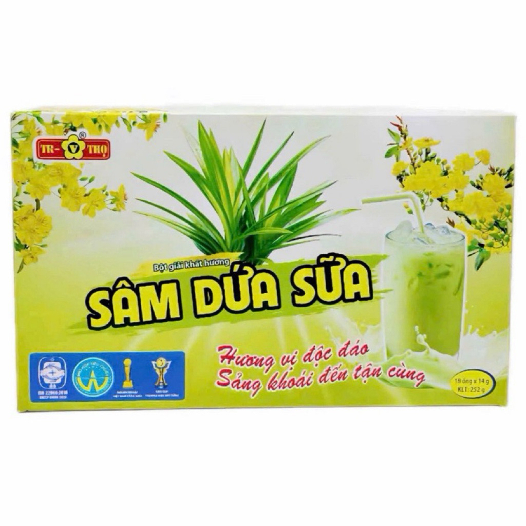 hương trà sâm dứa sữa