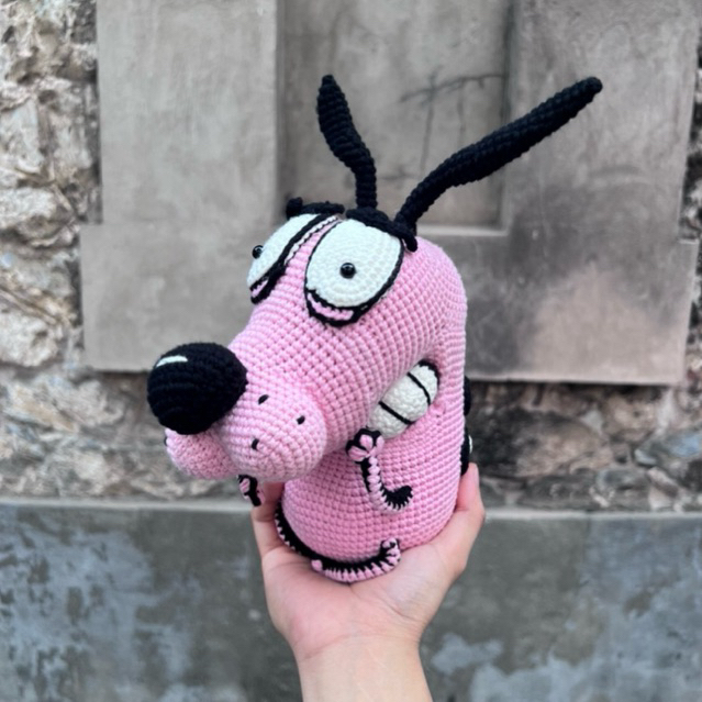 [CAO CẤP] Courage móc len Handmade by Lala Len.