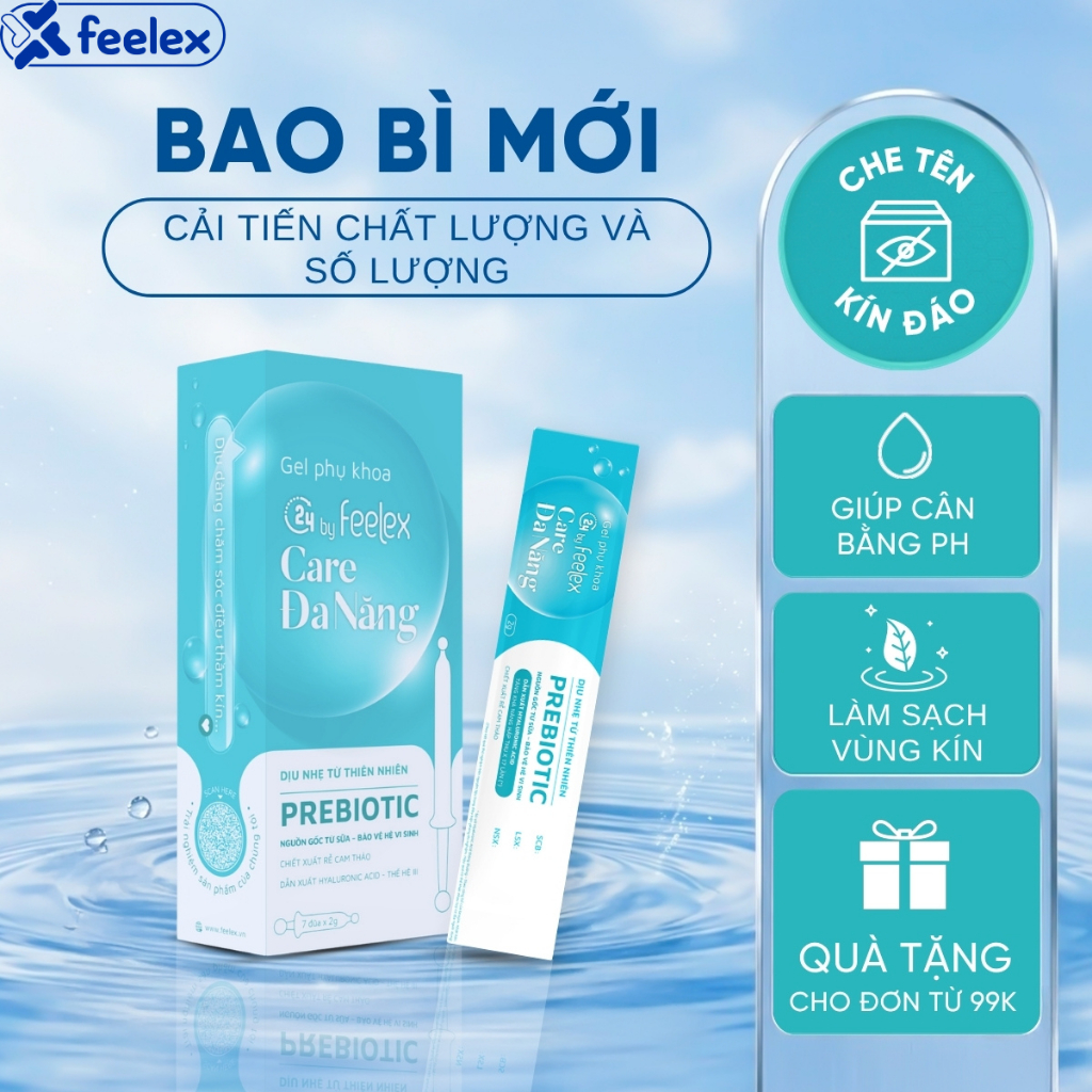 Đũa thần inner C24 by Feelex Care dung dịch vệ sinh vùng kín phụ nữ toàn diện, an toàn, tiện lợi