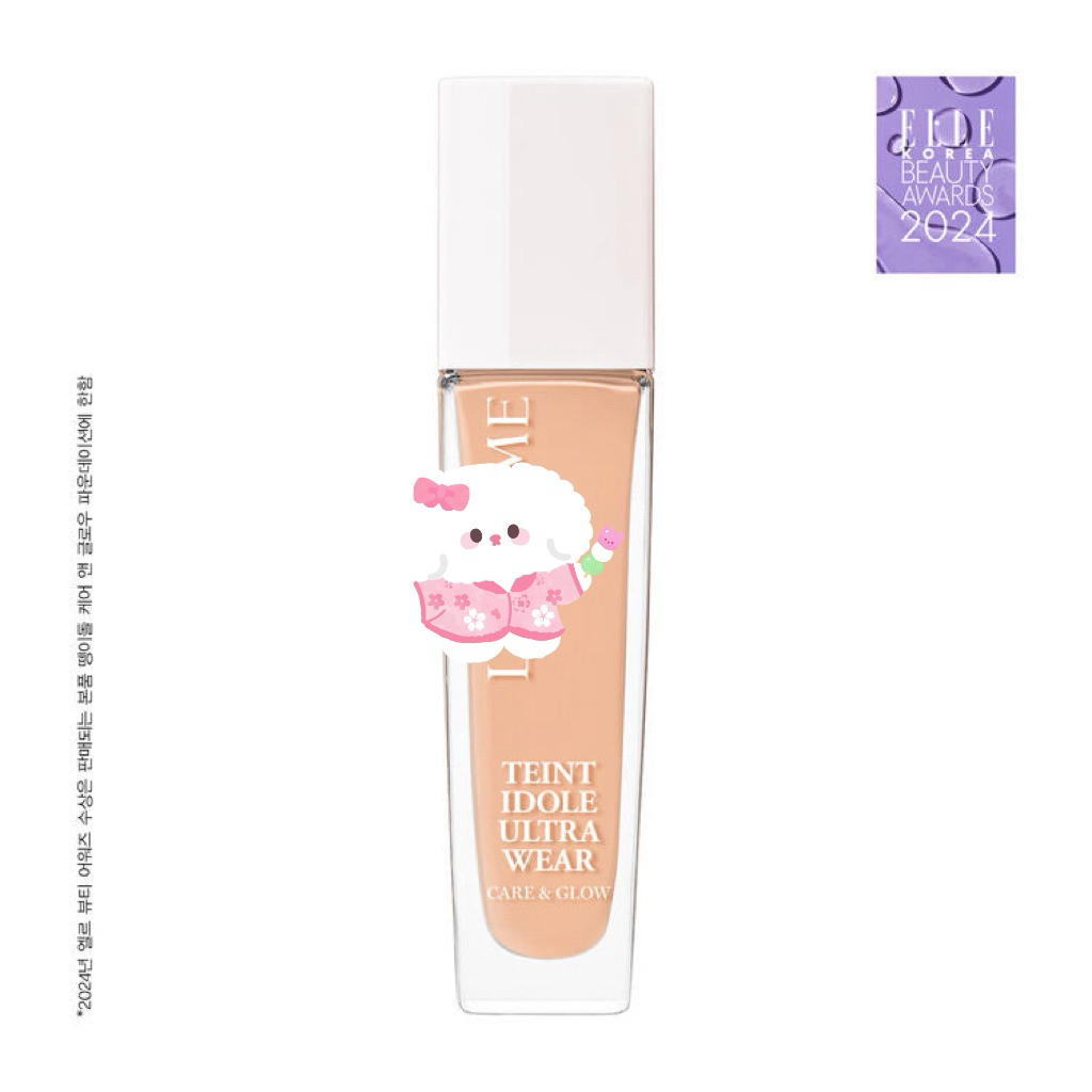 [CHÍNH HÃNG FULLBOX][Ảnh thật ib shop] KEM NỀN TEINT IDOLE ULTRA WEAR CARE & GLOW FOUNDATION #PO-01