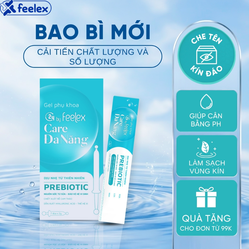 Hộp 07 chiếc đũa thần inner C24 By Feelex Care, vệ sinh vùng kín phụ nữ toàn diện, an toàn, tiện lợi