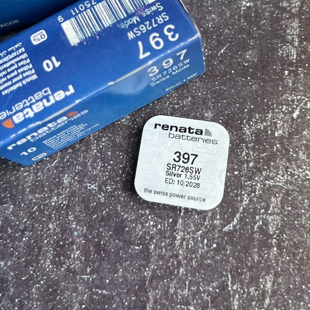 [ HỎA TỐC ] Pin RENATA SR726SW SR726 726 397 Hàng Chuẩn Thụy Sỹ