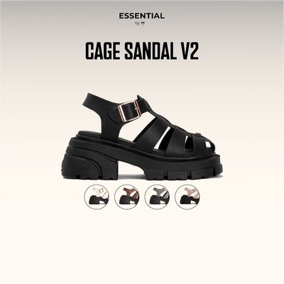 THEWOLF GLOBAL Giày Tăng Chiều Cao Sandal Nam Nữ THEWOLF ESSENTIAL CAGE SANDAL V2